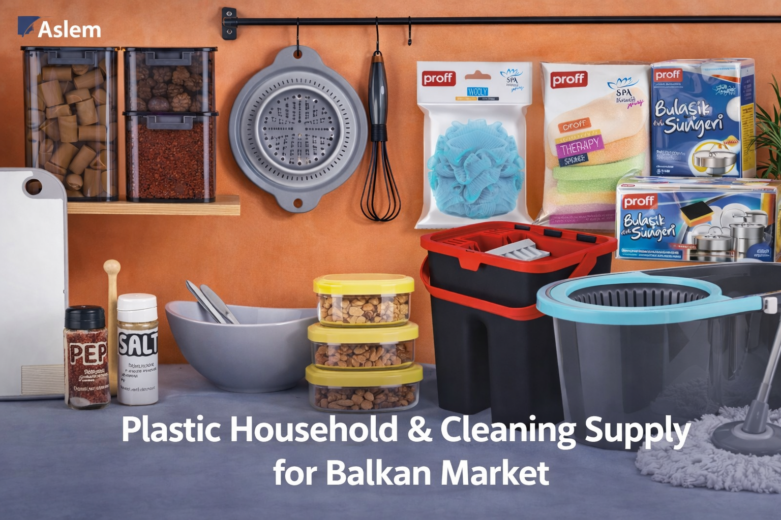 Plastic Household Products Supplier for Balkans | Bulk Supply from Turkey